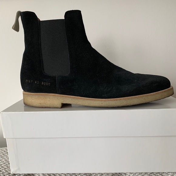 Common Projects Other - Common Projects Suede Chelsea Boots - Size 43